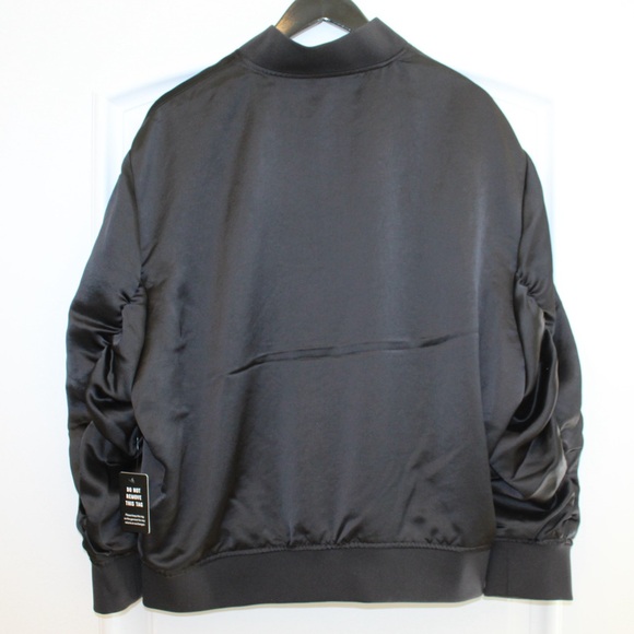 Express satin bomber jacket (women’s L) (NWT) - Picture 10 of 16
